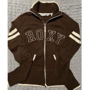 Roxy brown sweater